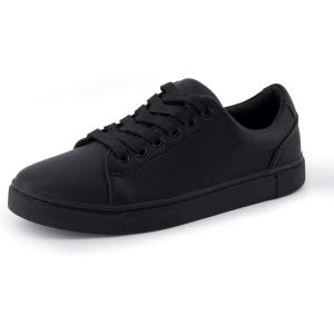 imageCUSHIONAIRE Womens Hashtag lace up Sneaker Comfort Foam Wide Widths AvailableBlack