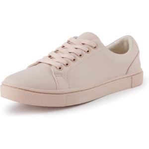 imageCUSHIONAIRE Womens Hashtag lace up Sneaker Comfort Foam Wide Widths AvailableBlush