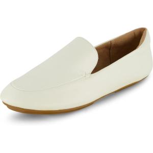 imageCUSHIONAIRE Womens Margo Comfort Flat with Memory Foam Wide Widths AvailableWhite