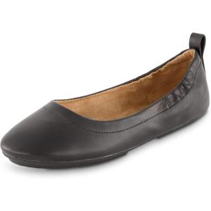 imageCUSHIONAIRE Womens Misty Comfort Flat with Memory Foam Wide Widths AvailableBlack