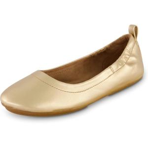 imageCUSHIONAIRE Womens Misty Comfort Flat with Memory Foam Wide Widths AvailableGold