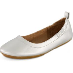 imageCUSHIONAIRE Womens Misty Comfort Flat with Memory Foam Wide Widths AvailableSilver