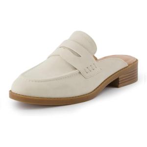 imageCUSHIONAIRE Womens Prescott Slip On Mule Memory Foam Wide Widths AvailableBone