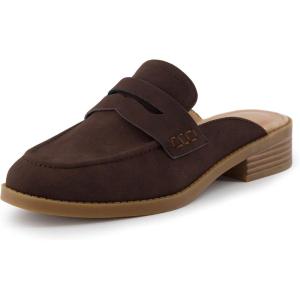 imageCUSHIONAIRE Womens Prescott Slip On Mule Memory Foam Wide Widths AvailableEspresso