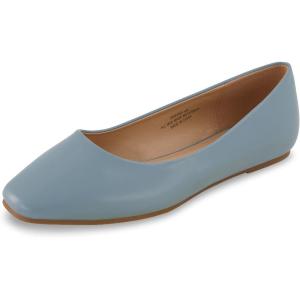 imageCUSHIONAIRE Womens Skipper Flat with Memory Foam Wide Widths AvailableBlue