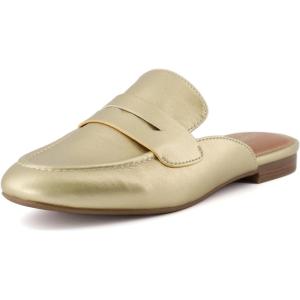 imageCUSHIONAIRE Womens Yale Slip On Mule Memory Foam Wide Widths AvailableGold