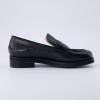 imageCUSHIONAIRE Womens Charade Penny Loafer Memory Foam Wide Widths AvailableBlack Lizard