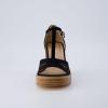 imageCUSHIONAIRE Womens Delano Mary Jane Platform Heels Memory Foam Wide Widths AvailableBlack Microsuede