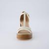 imageCUSHIONAIRE Womens Delano Mary Jane Platform Heels Memory Foam Wide Widths AvailableCream Smooth