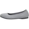 imageCUSHIONAIRE Womens Tyra Knit Flat with Memory Foam and Wide Widths AvailableGrey