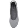 imageCUSHIONAIRE Womens Tyra Knit Flat with Memory Foam and Wide Widths AvailableGrey
