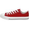 imageCUSHIONAIRE Womens Vina Low top Canvas Sneaker Memory FoamRed