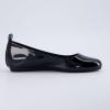 imageCUSHIONAIRE Womens Wink Hidden Wedge Flat with Memory Foam and Wide Widths AvailableBlack Patent
