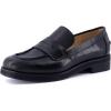 imageCUSHIONAIRE Womens Charade Penny Loafer Memory Foam Wide Widths AvailableBlack Lizard
