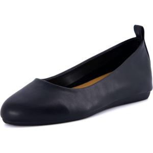 imageCUSHIONAIRE Womens Wink Hidden Wedge Flat with Memory Foam and Wide Widths AvailableBlack